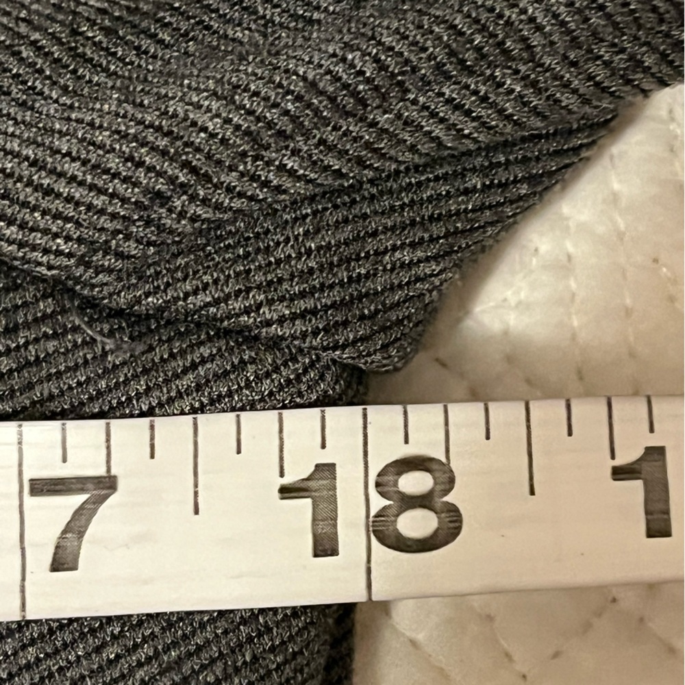 Gap Medium Grey 2 Button Stretch Blazer, Size 4 - image 7